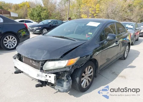 2012 Honda Civic Ex from USA, damaged, VIN 19XFB2F87CE088604